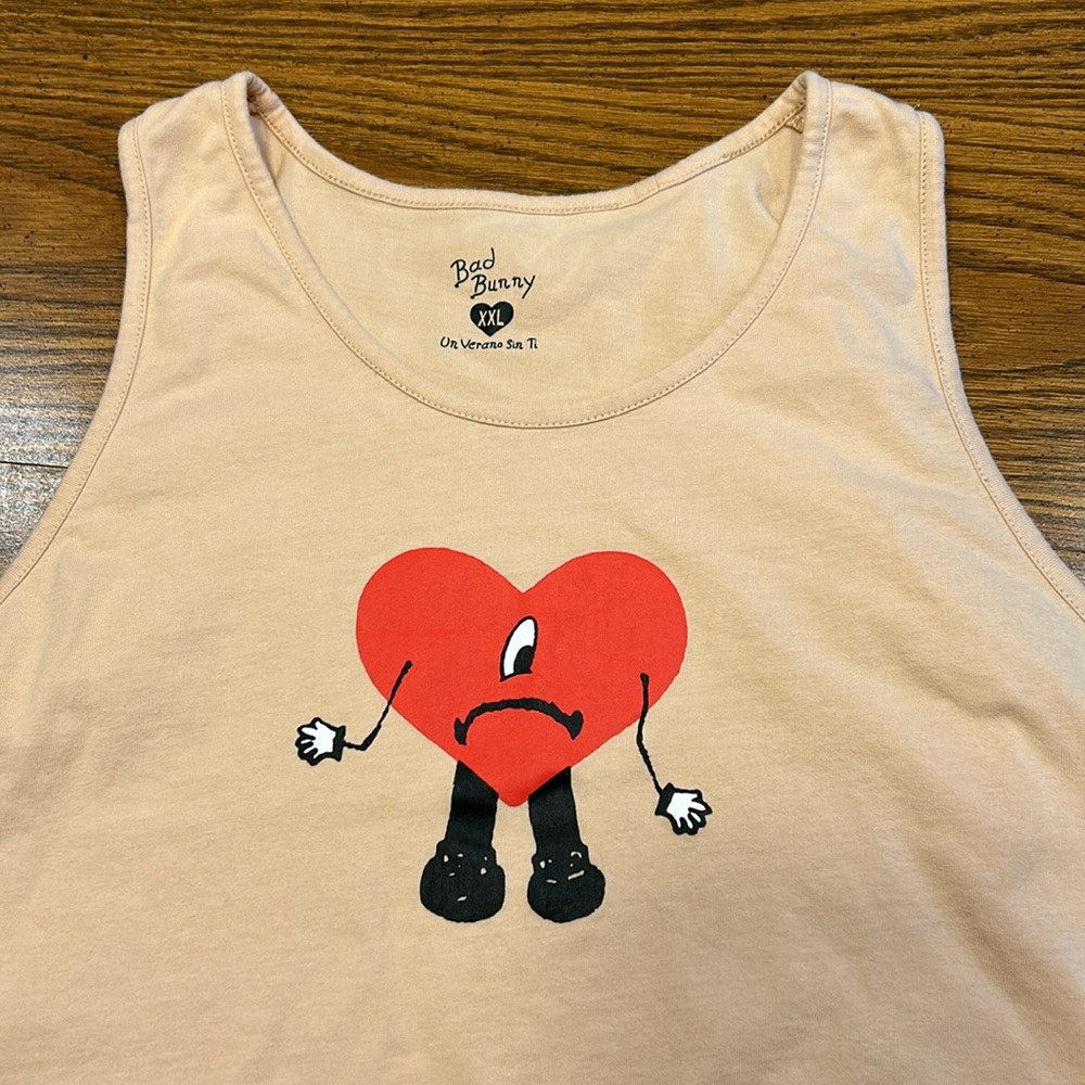 Bad Bunny Un Verano Sin Ti Official Merch Tank Top - Picture 3 of 6